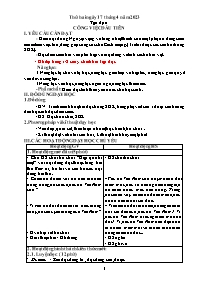 Giáo án các môn Lớp 5 - Tuần 31 - Năm học 202