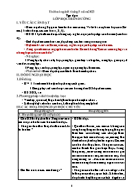 Giáo án các môn Lớp 5 - Tuần 34 - Năm học 202
