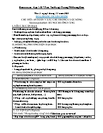 Giáo án các môn Lớp 5 - Tuần 9 - Năm học 2024