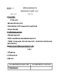 Giáo án Kĩ thuật 5 - Tuần 1-6