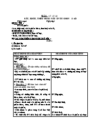 Giáo án Kĩ thuật 5 - Tuần 12-15