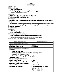 Giáo án môn Toán + Tiếng Việt 5 - Tuần 32