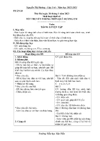 Giáo án Toán + Tiếng Việt 5 - Tuần 20 - Năm h