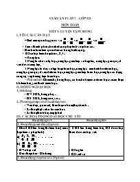 Kế hoạch bài dạy các môn Lớp 5 - Tuần 7