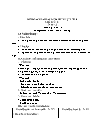 Kế hoạch bài dạy Mĩ thuật 4+5 - Tuần 28