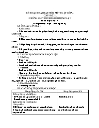 Kế hoạch bài dạy Mĩ thuật 4+5 - Tuần 6