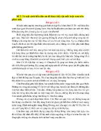 Tài liệu ôn tập Tiếng Việt 5 - Đề 8: Tả một c